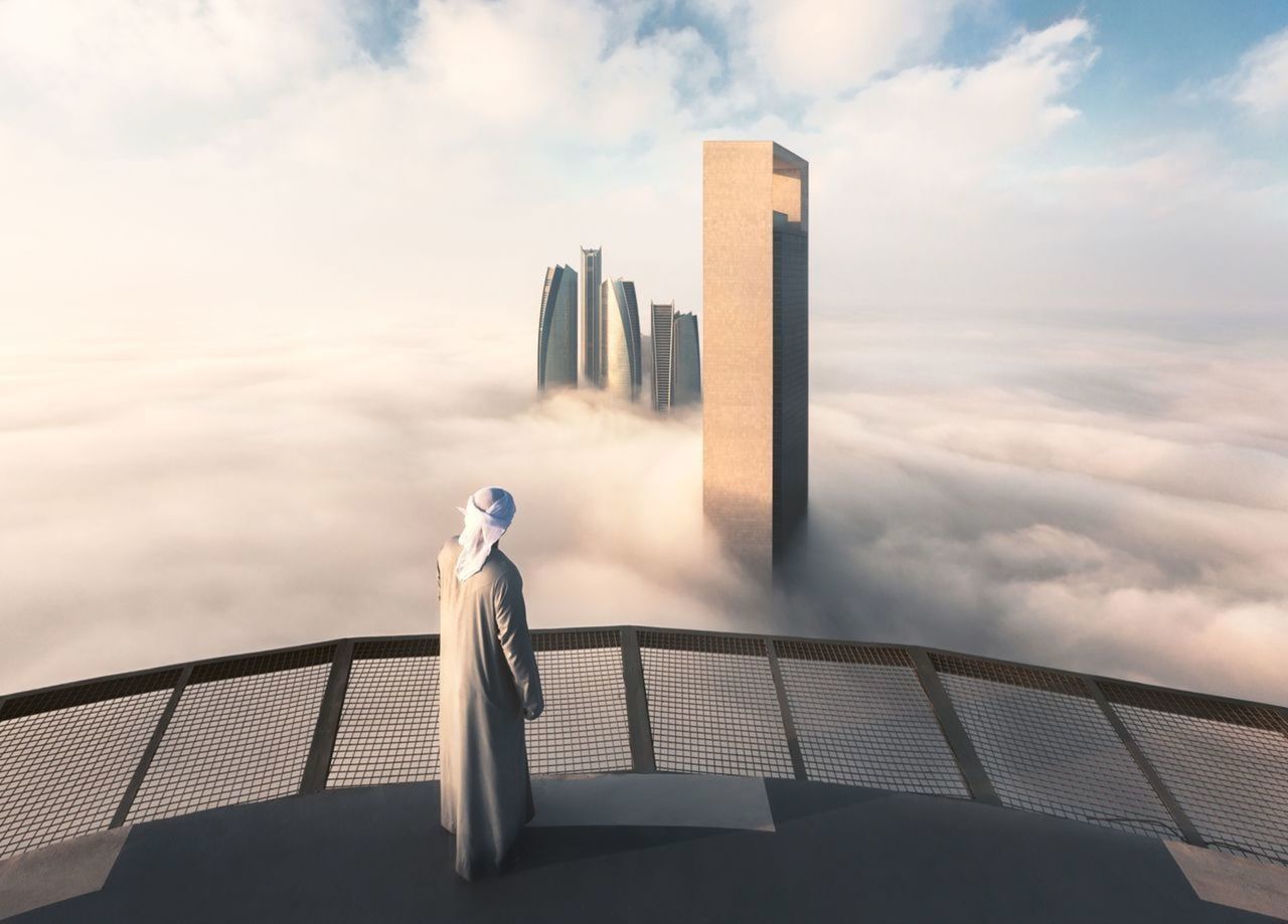 A incrível paisagem arquitetônica de Abu Dhabi por Khalid Al Hammadi