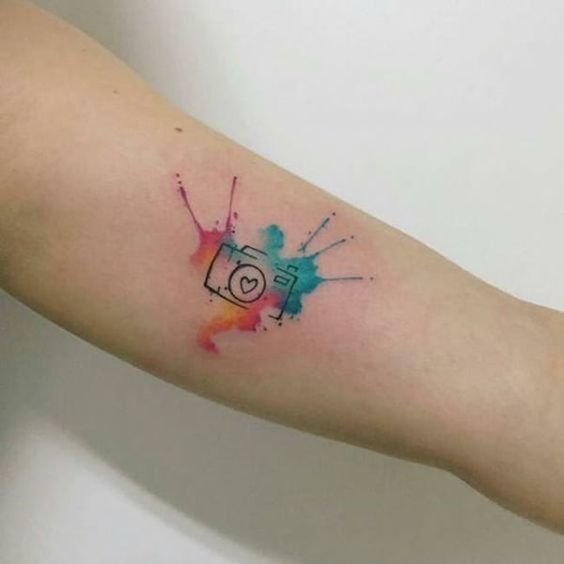 Foto Tatuagem de Fotografia: ideias para se inspirar Foto Tatuagem de Fotografia: ideias para se inspirar - Imagem 3