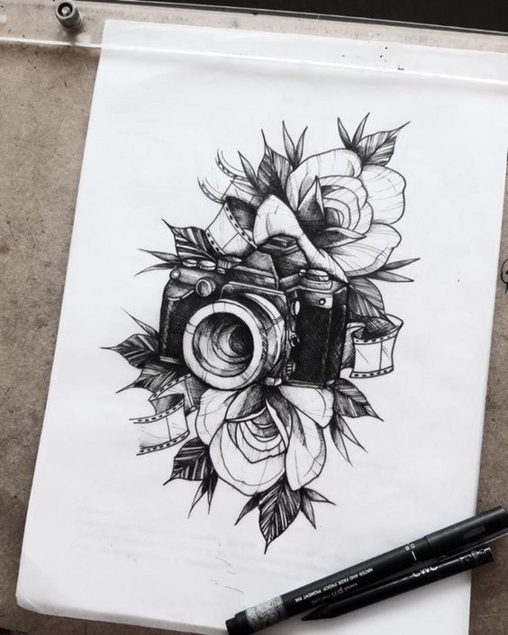Foto Tatuagem de Fotografia: ideias para se inspirar Foto Tatuagem de Fotografia: ideias para se inspirar - Imagem 11