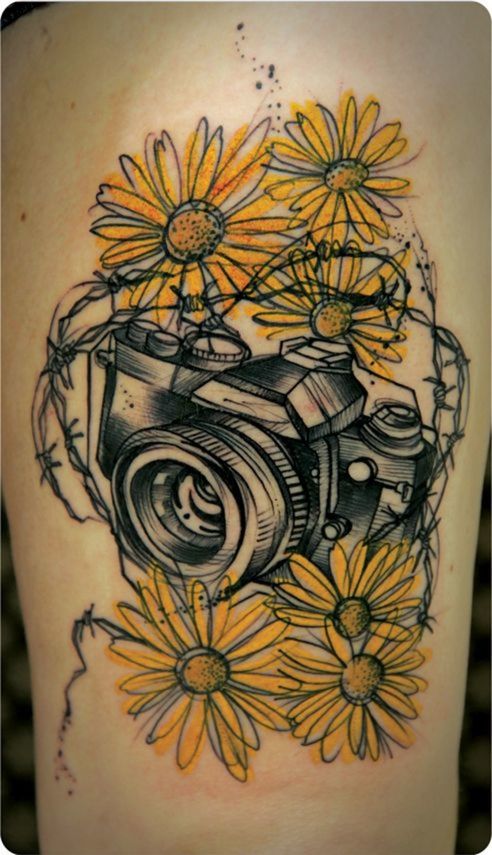 Foto Tatuagem de Fotografia: ideias para se inspirar Foto Tatuagem de Fotografia: ideias para se inspirar - Imagem 10