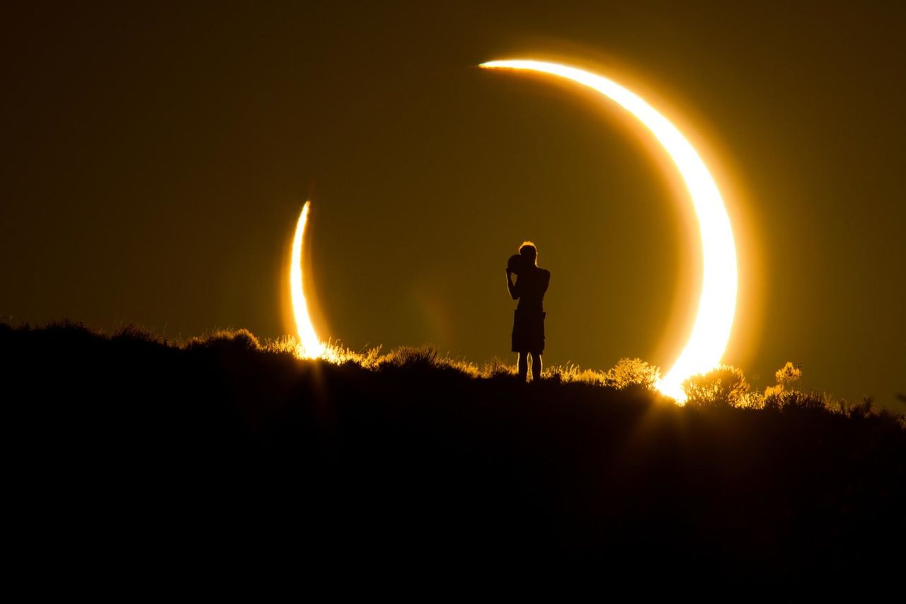 As melhores fotos do eclipse solar
