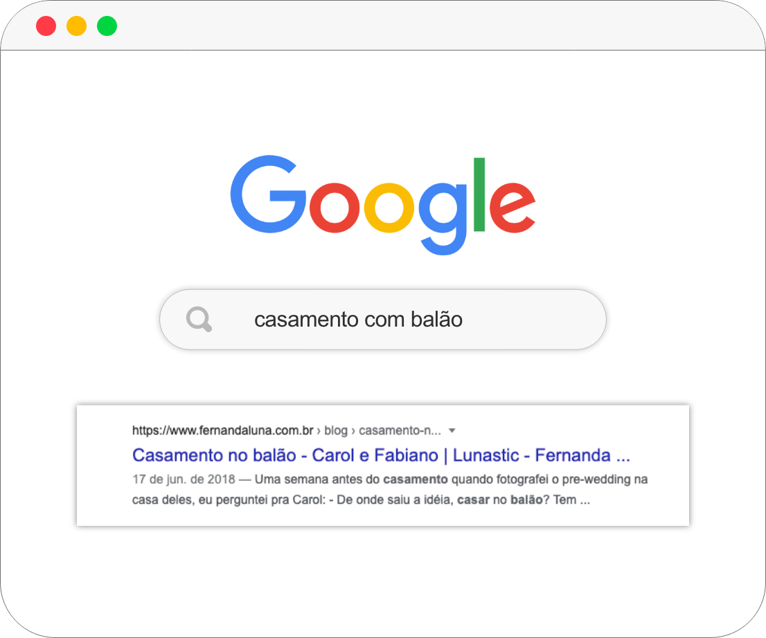 Título do site